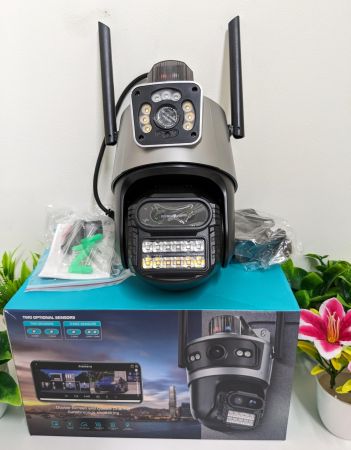 XMEYE WIFI 3 LENS 8X ZOOM OUTDOOR CAMERA